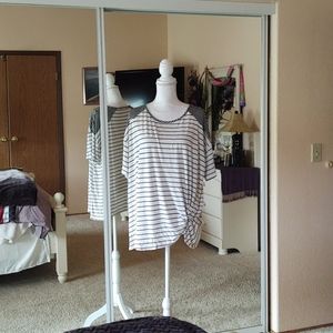 Retrology knotted shirt